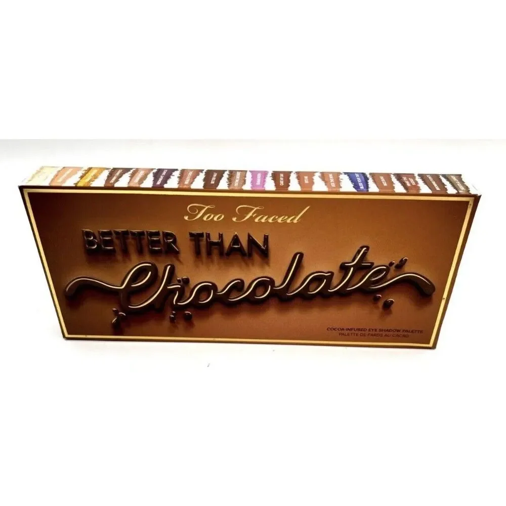 Too Faced Better Than Chocolate Cocoa Infused Eyeshadow 18 shades Palette